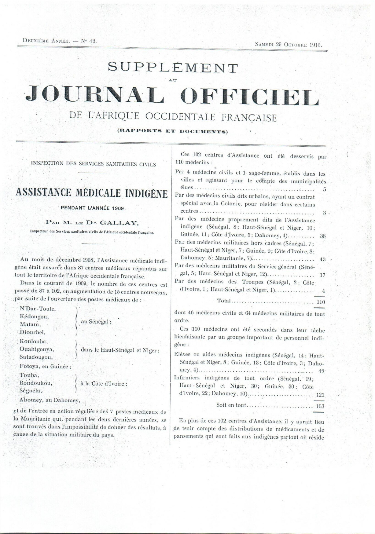 JO A10-042 SUPPLEMENT