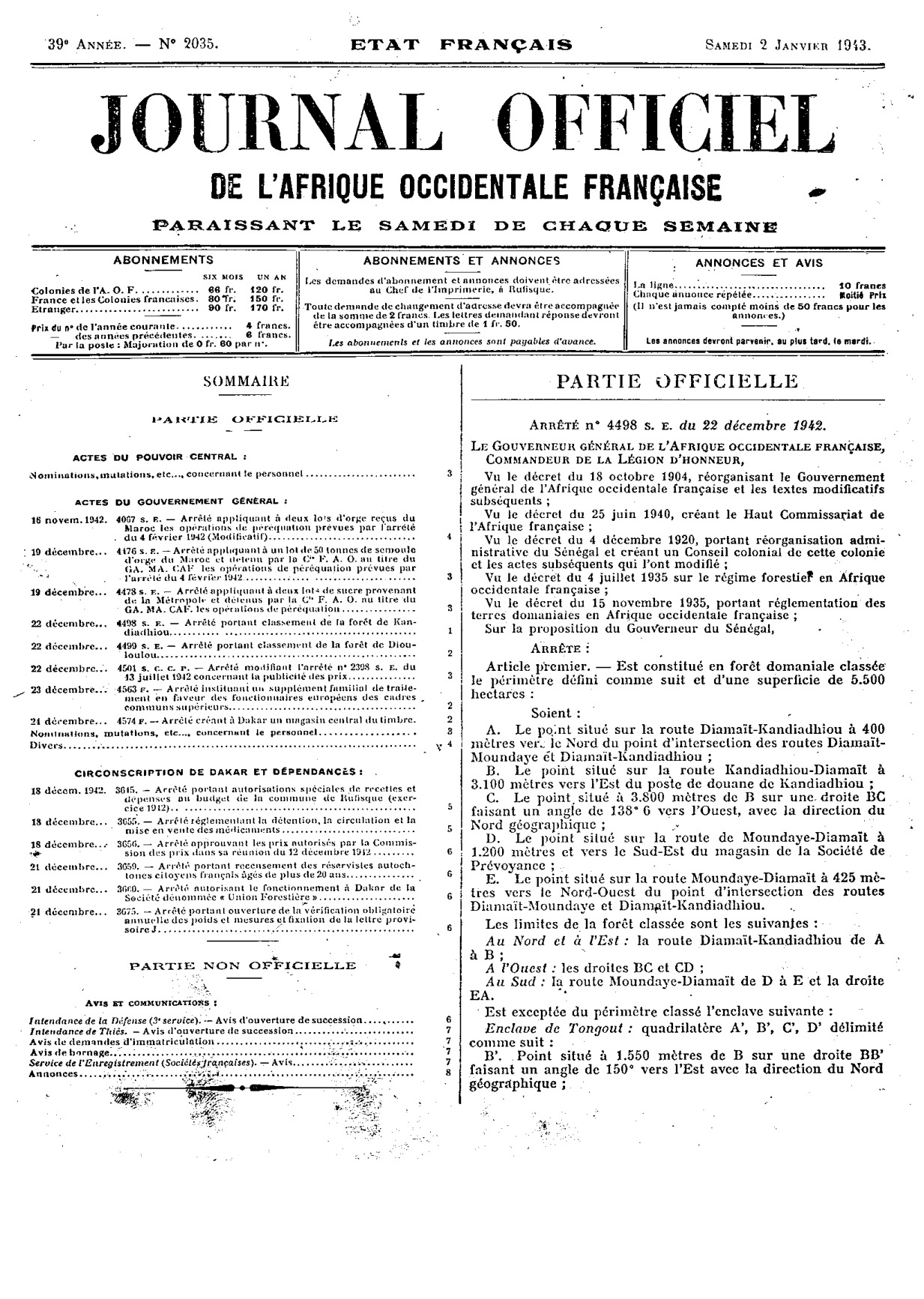 JO A43-2035