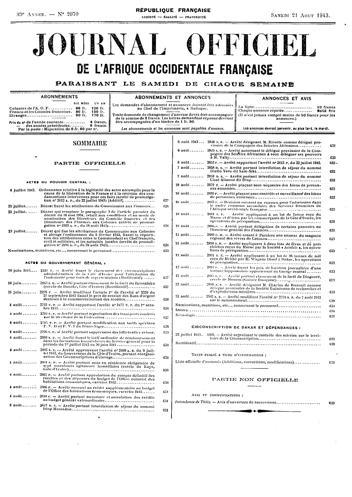 JO A43-2070