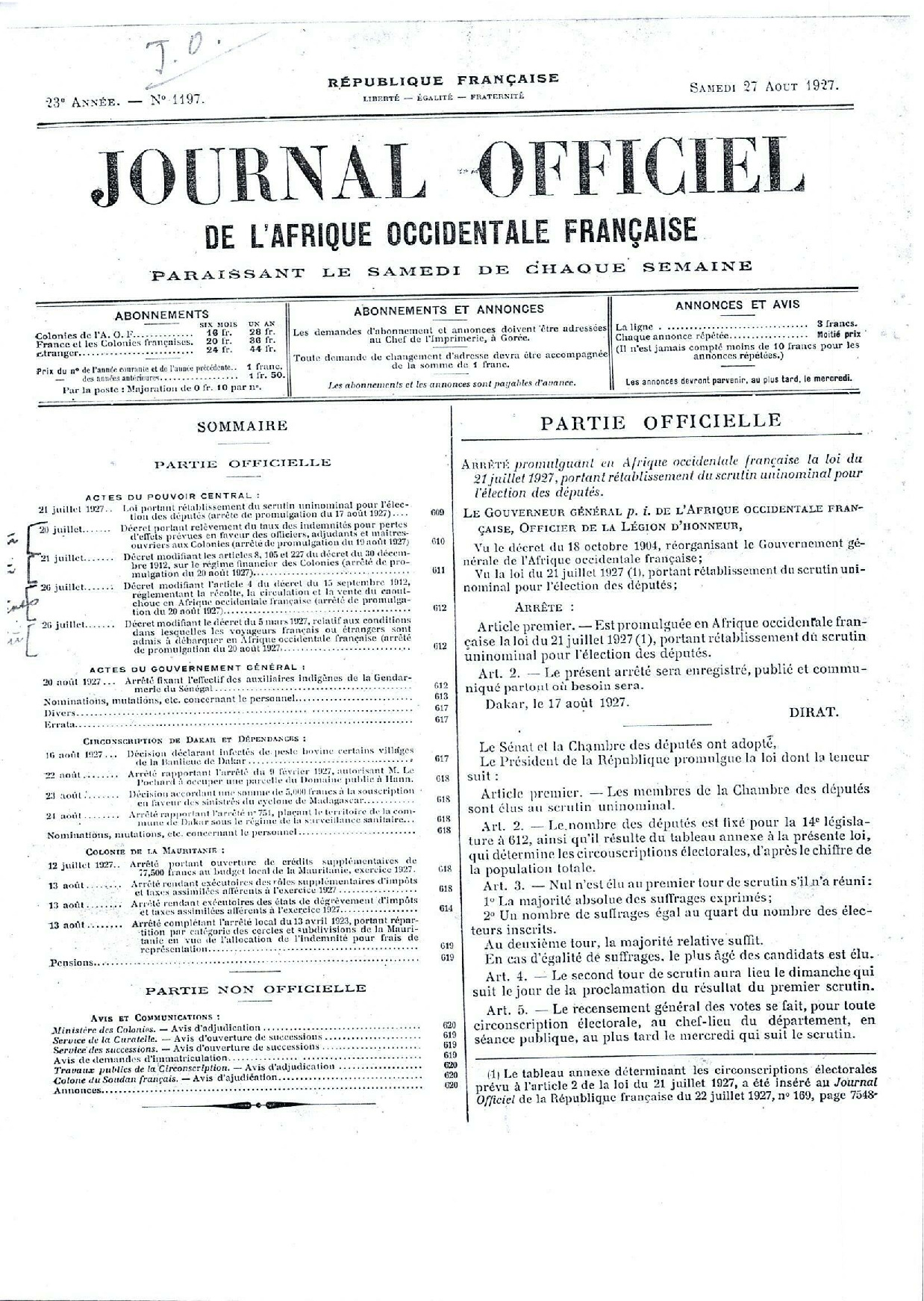 JO A27-1197