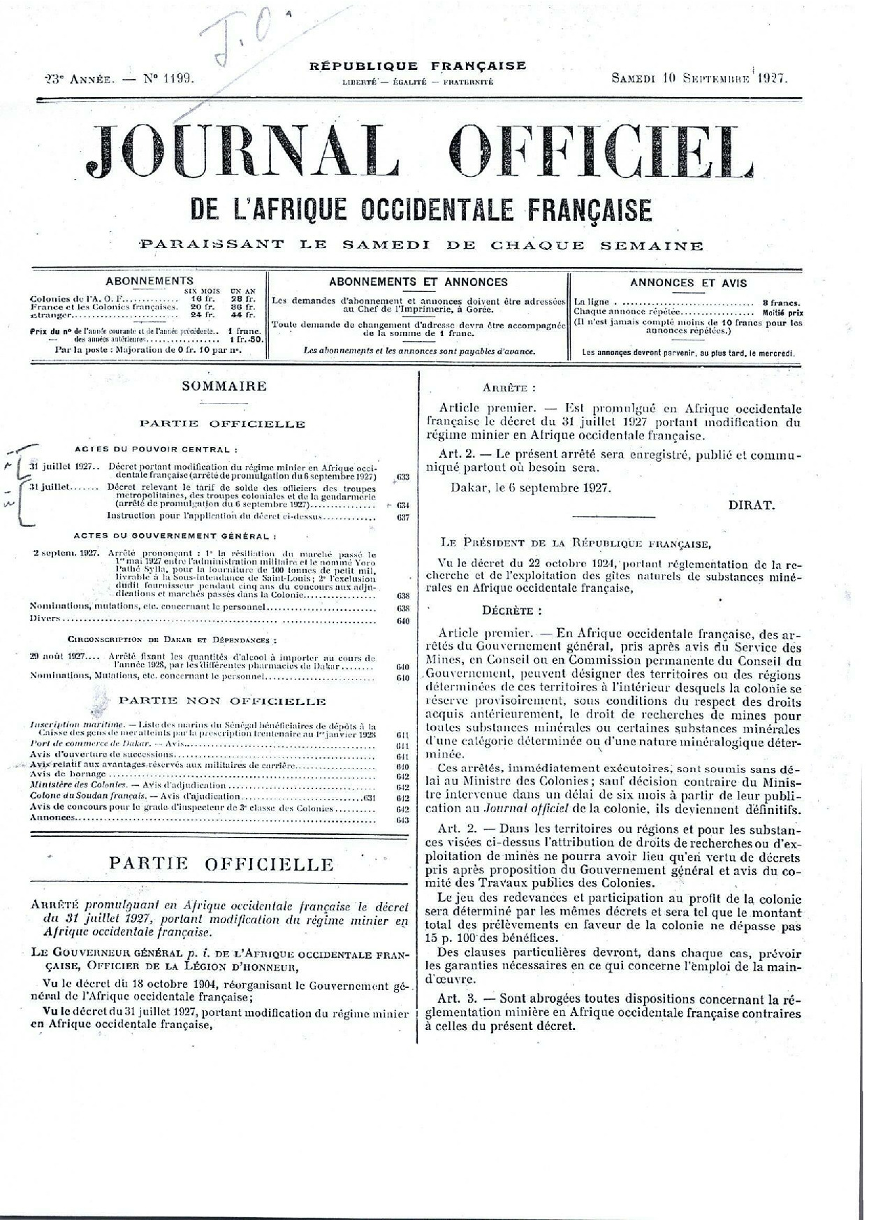 JO A27-1199