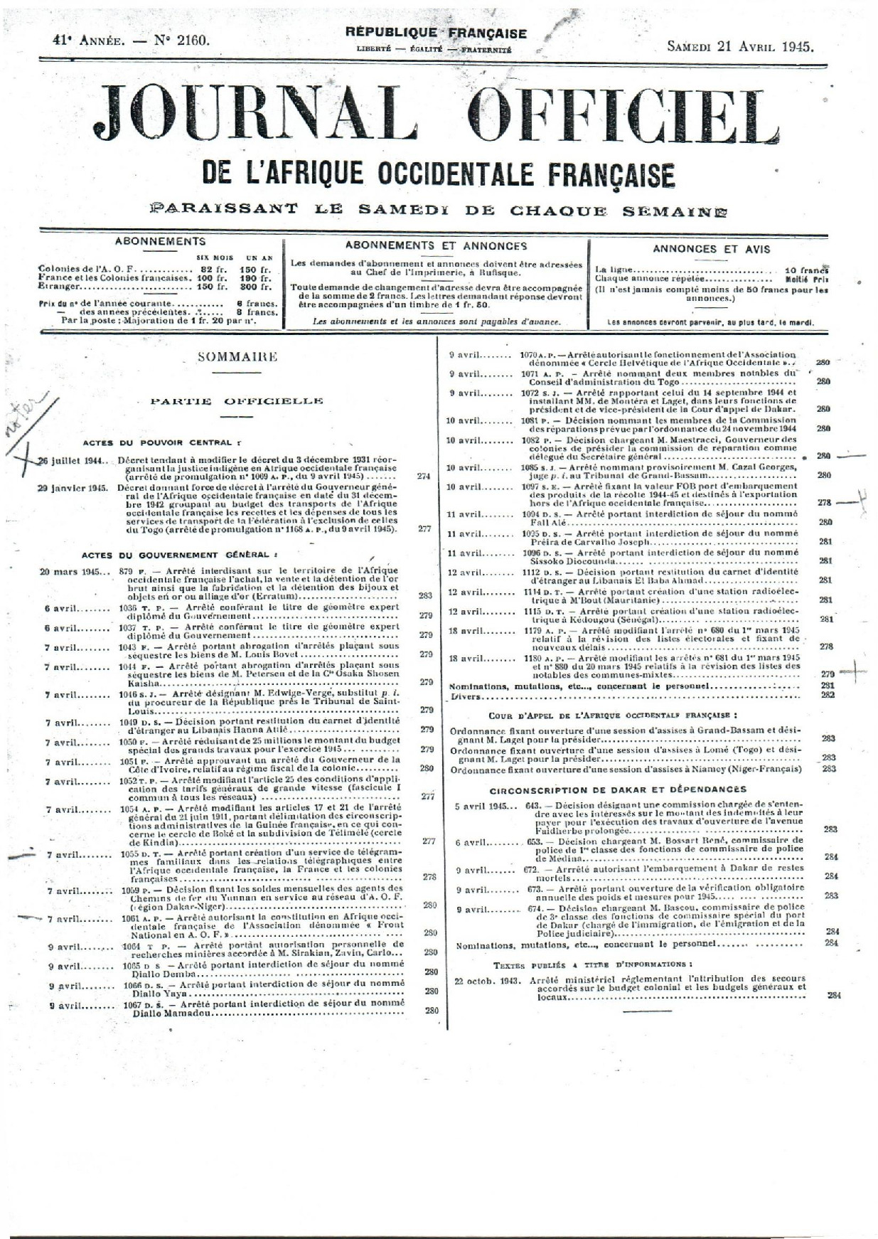 JO A45-2160