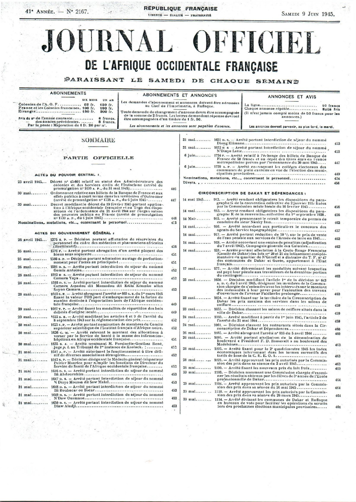 JO A45-2167