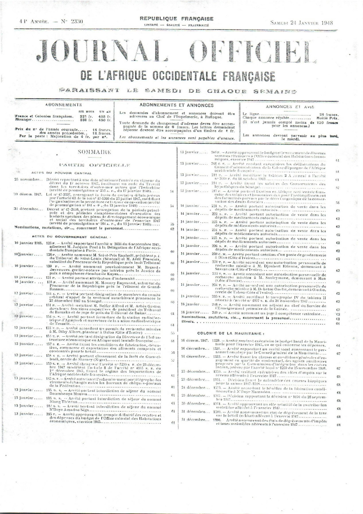 JO A48-2330