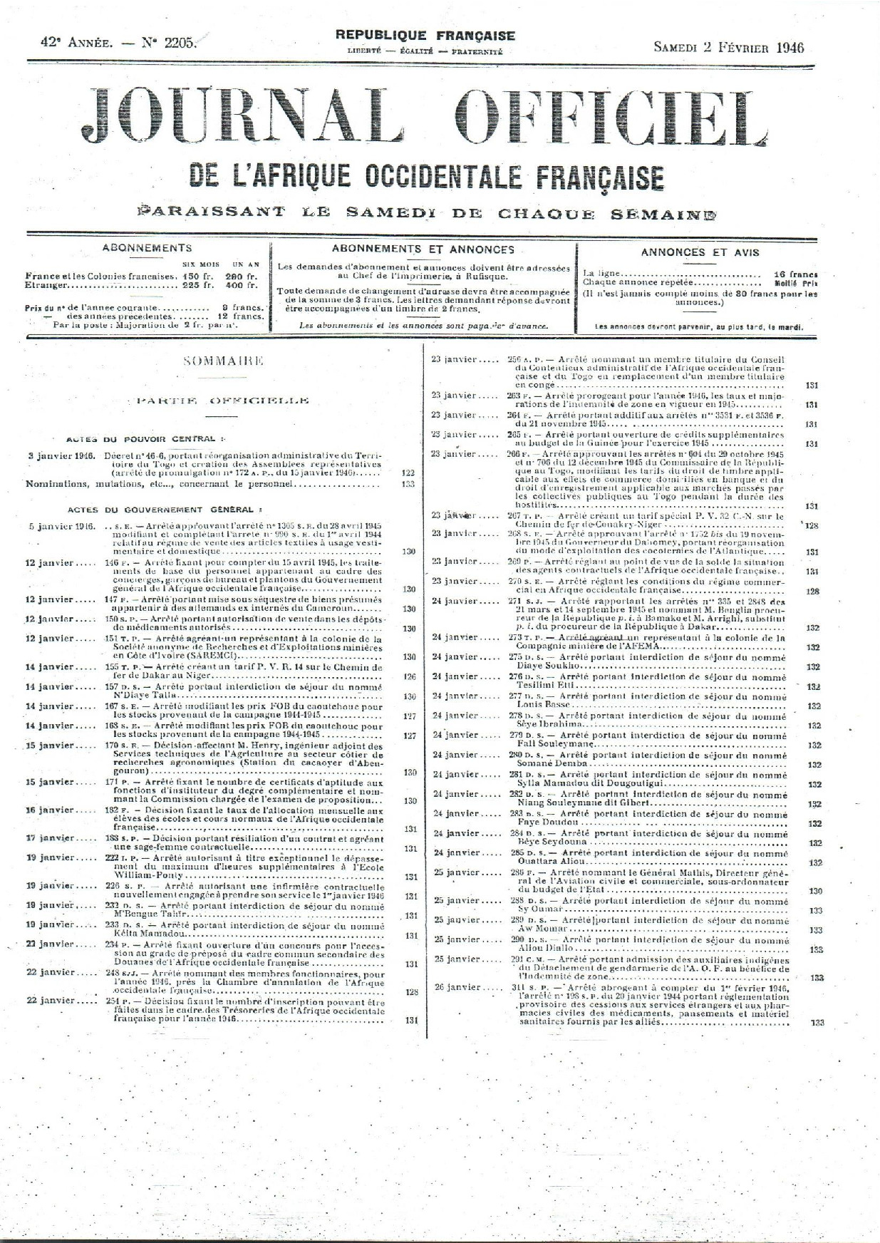 JO A46-2205