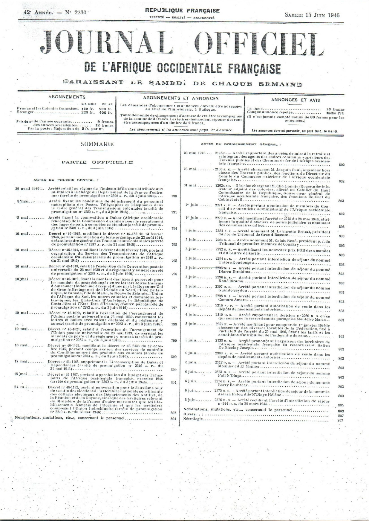 JO A46-2230