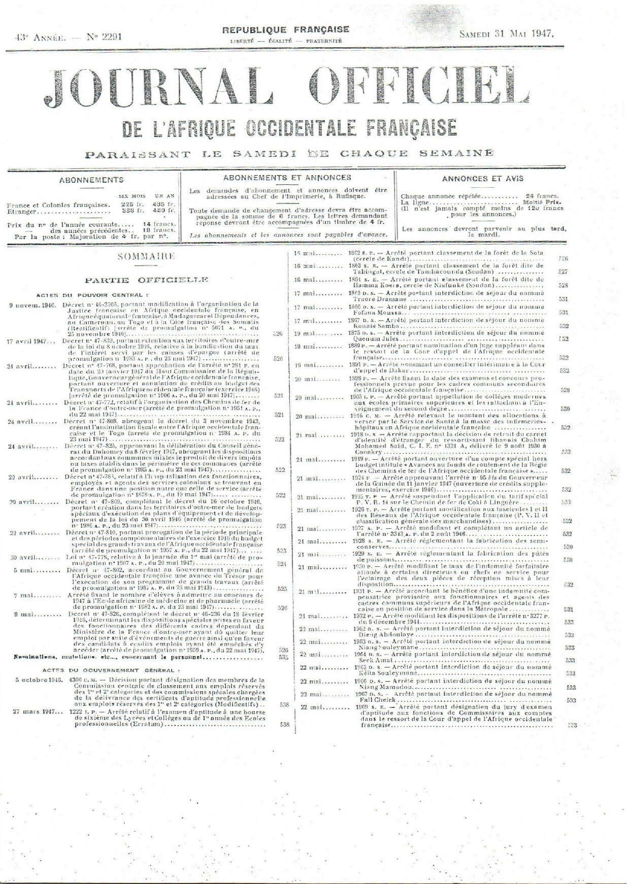 JO A47-2291