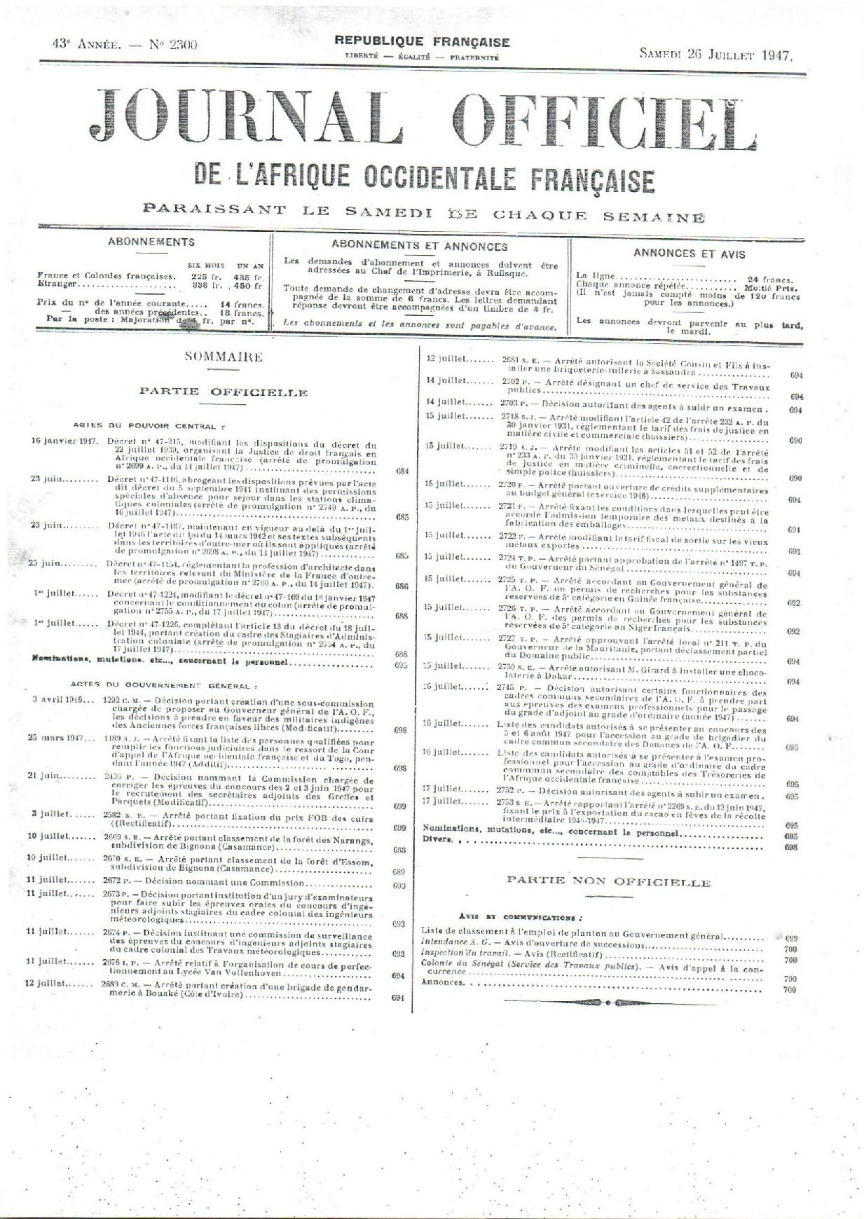 JO A47-2300