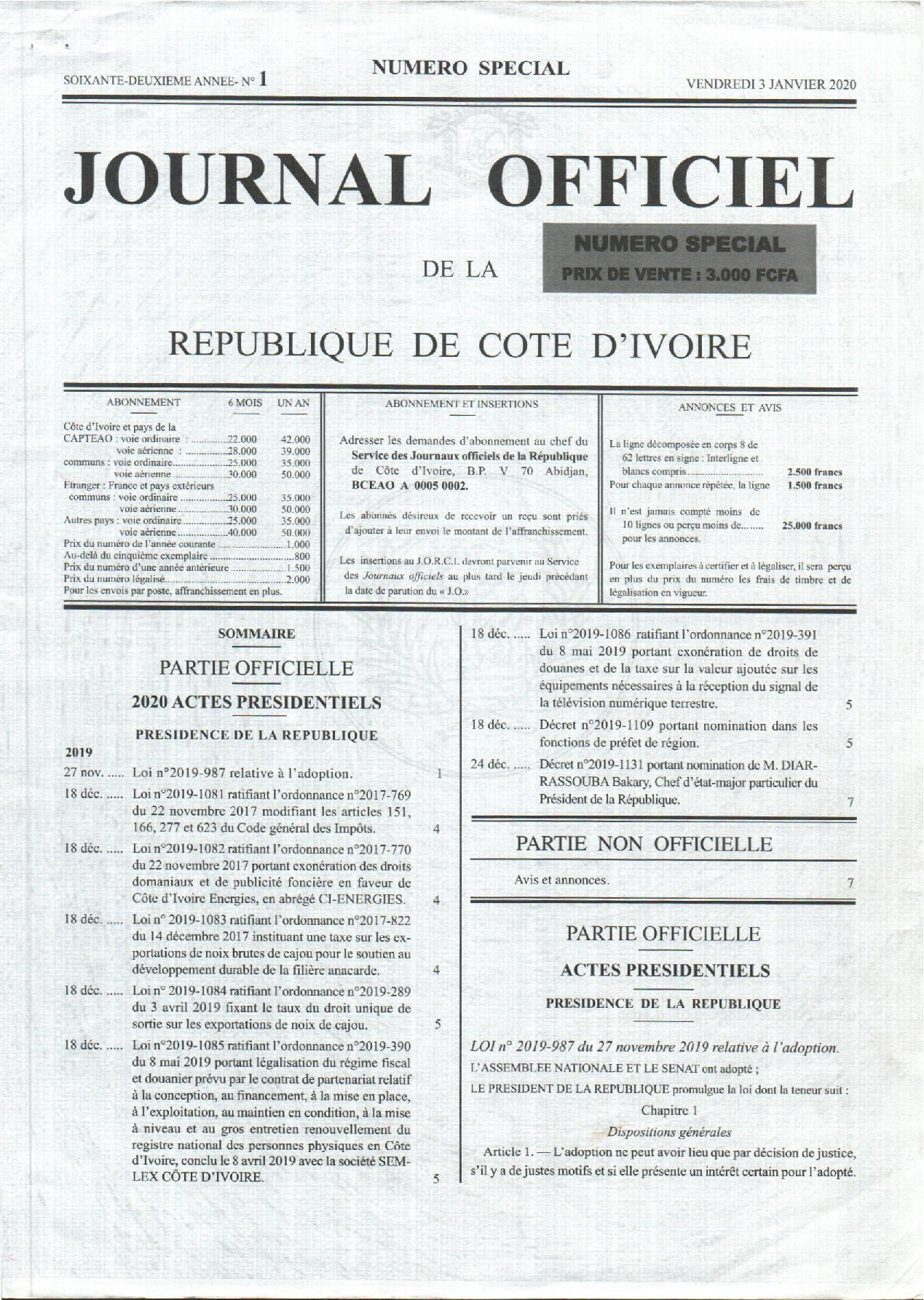 JO 2020-001