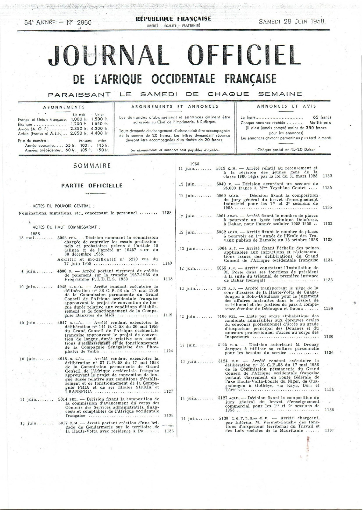 JO A58-2960
