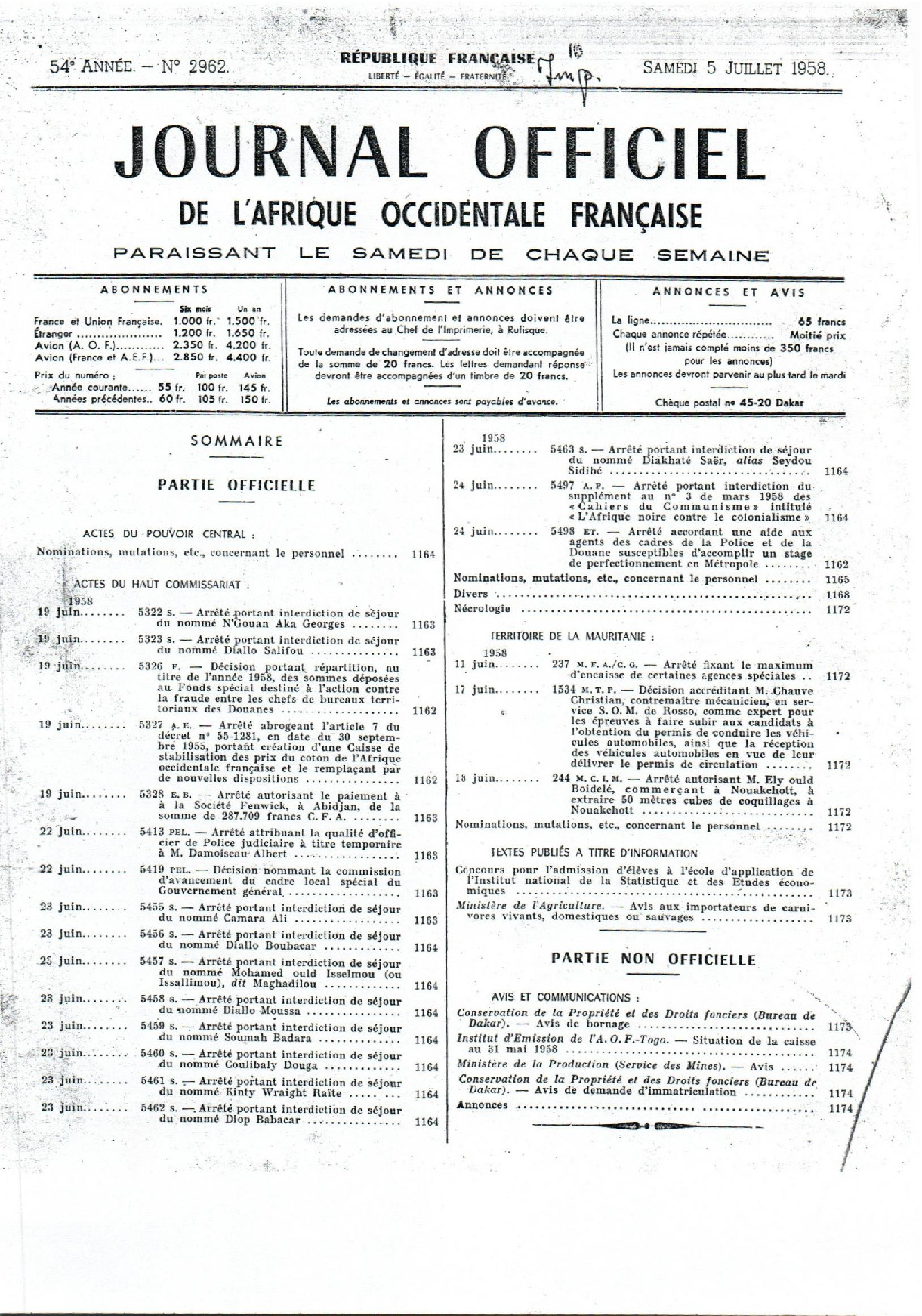JO A58-2962