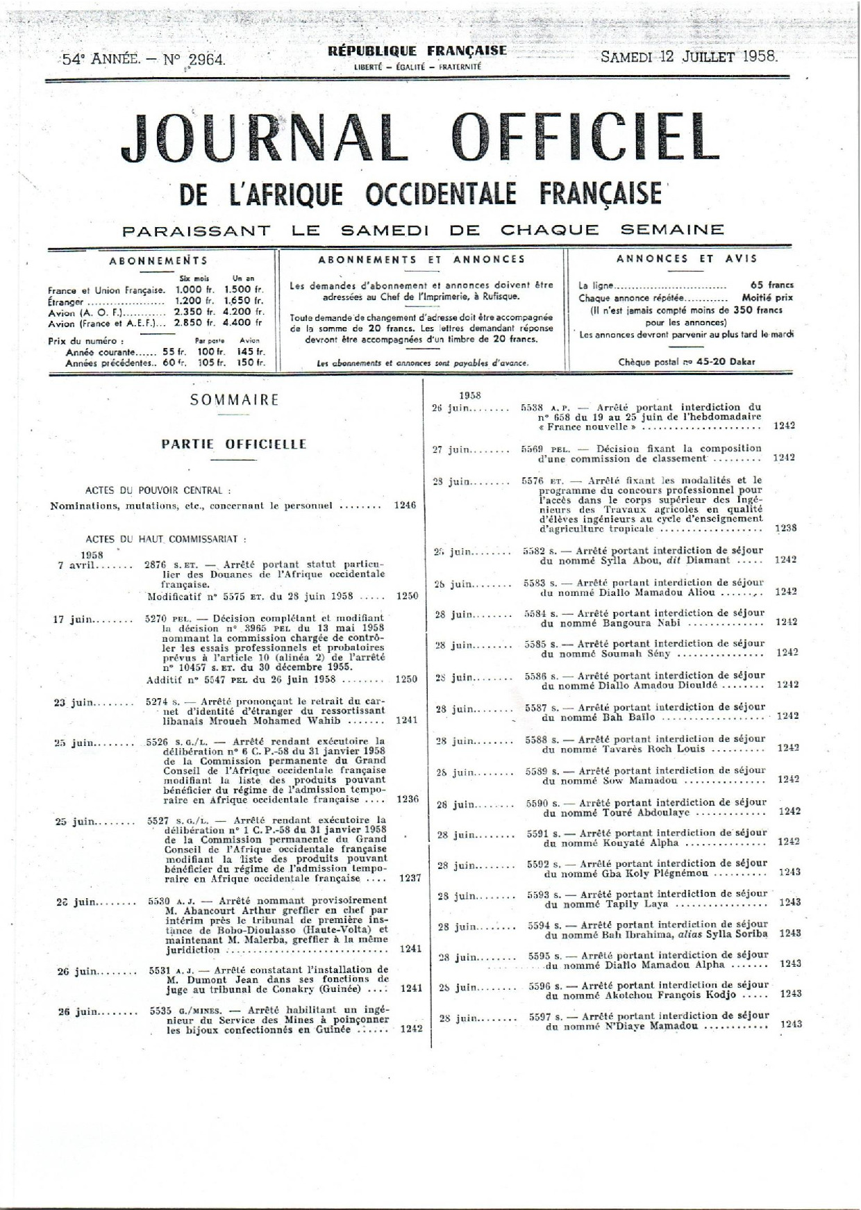 JO A58-2964