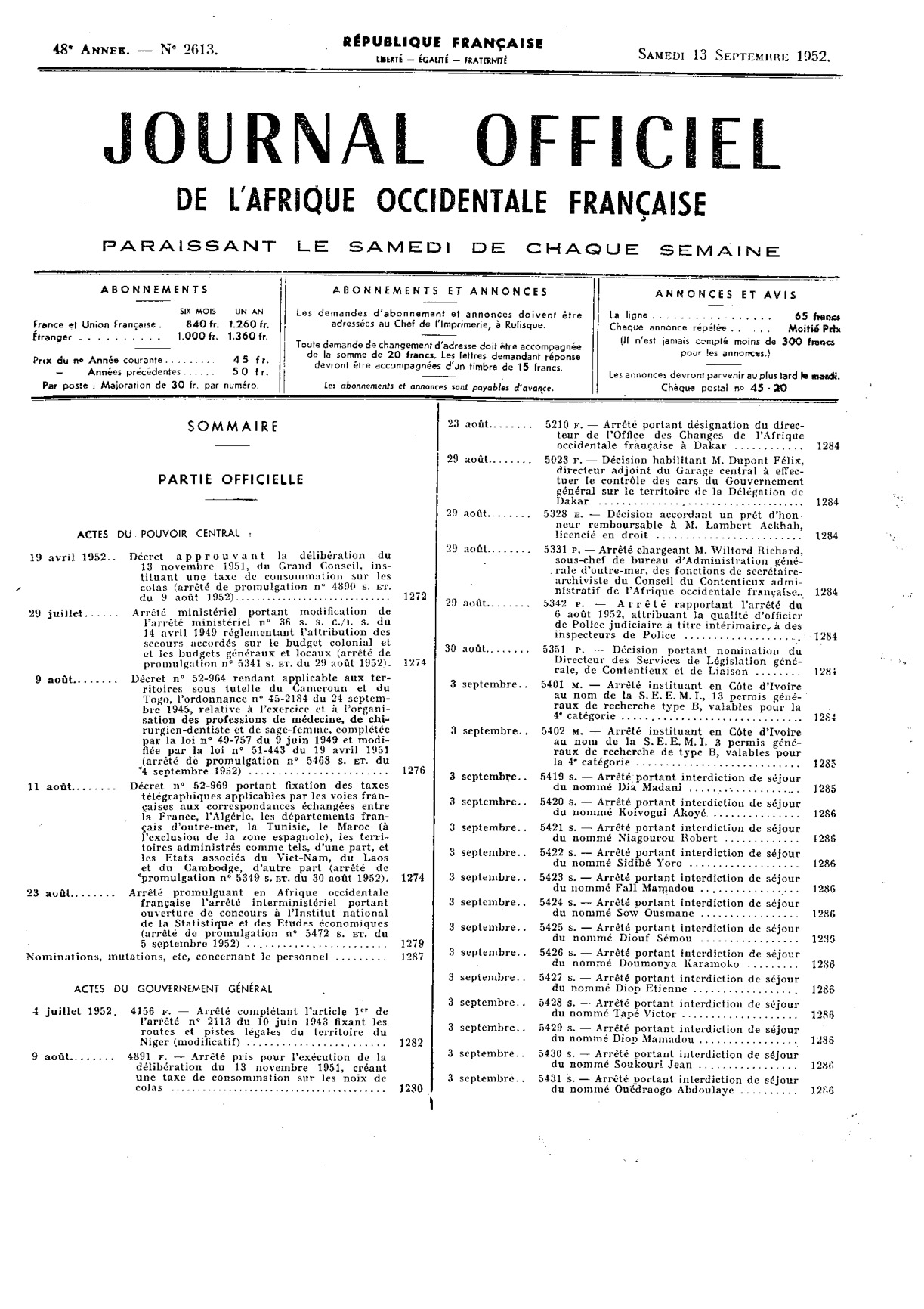 JO A52-2613