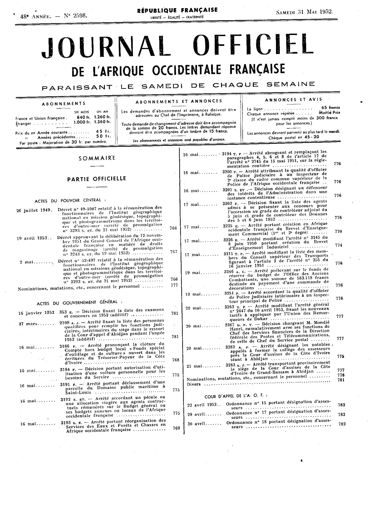 JO A52-2598