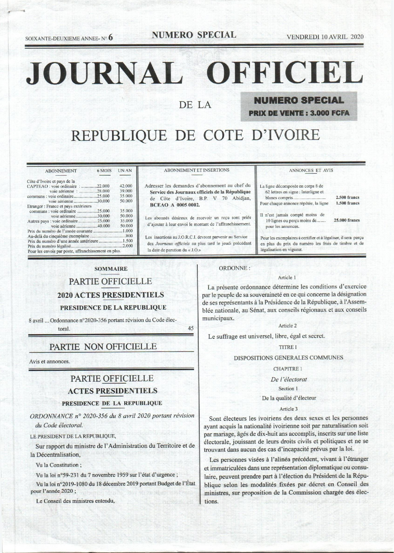 JO 2020-006