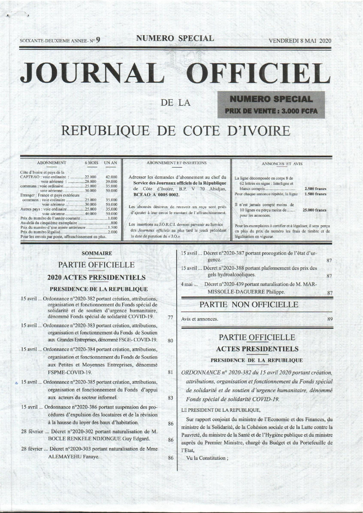 JO 2020-009