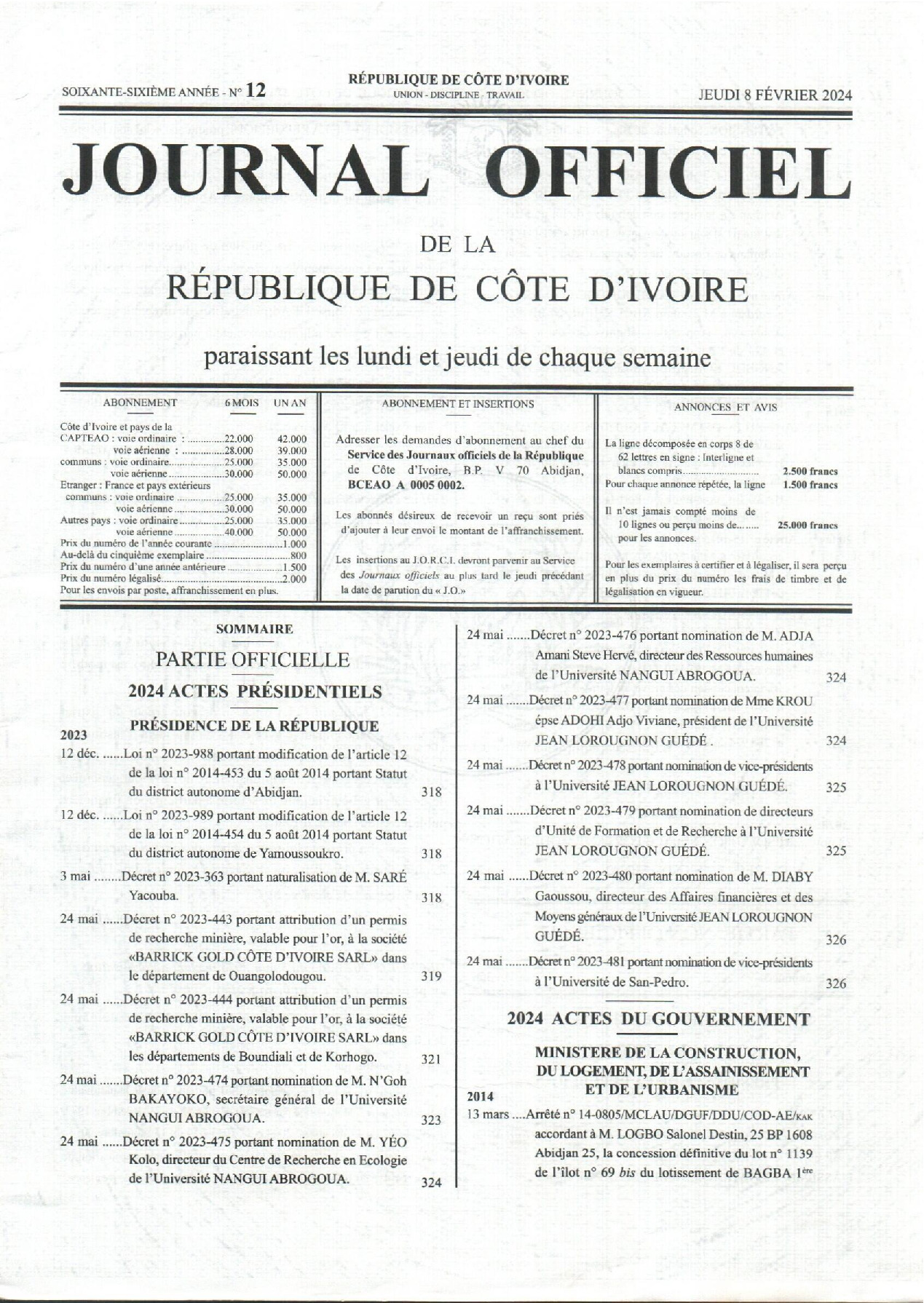 JO 2024-012