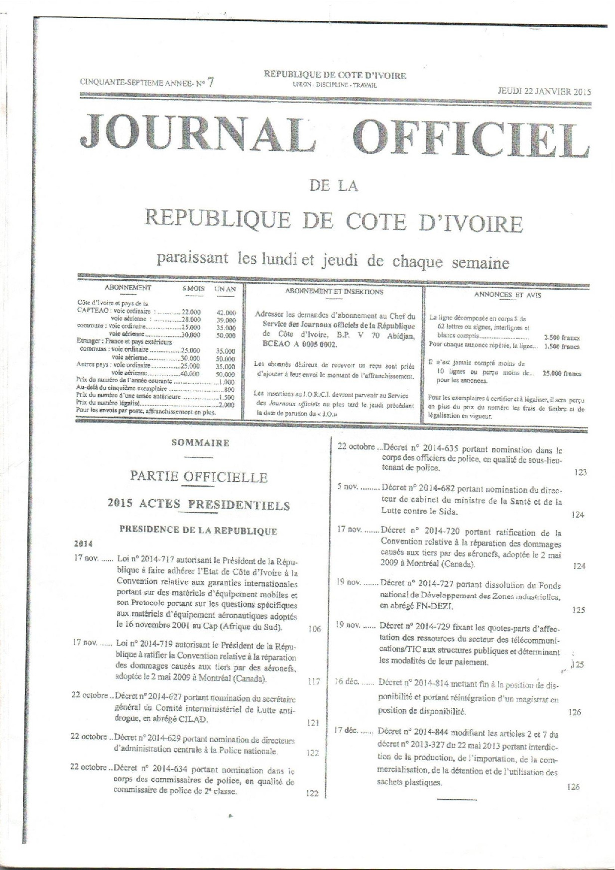 JO 2015-007