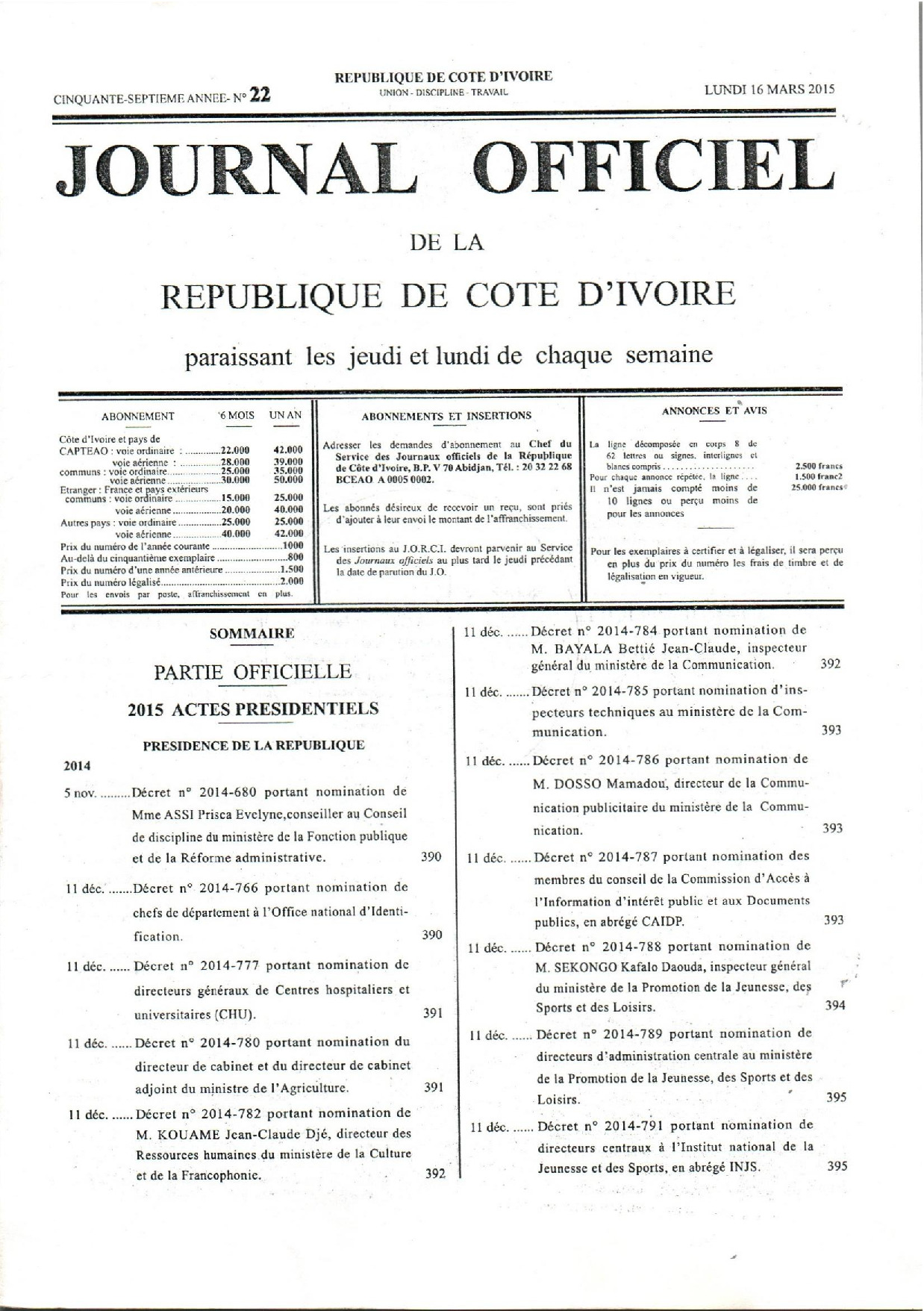 JO 2015-022